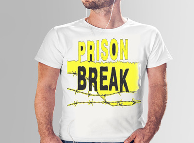 تیشرت مردانه با طرح سریال فرار از زندان