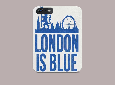 قاب موبایل با طرح LONDON IS BLUE